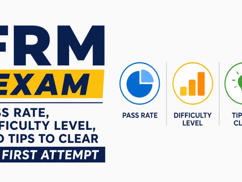 FRM Exam Pass Rate, Difficulty Level, and Tips to Clear in First Attempt