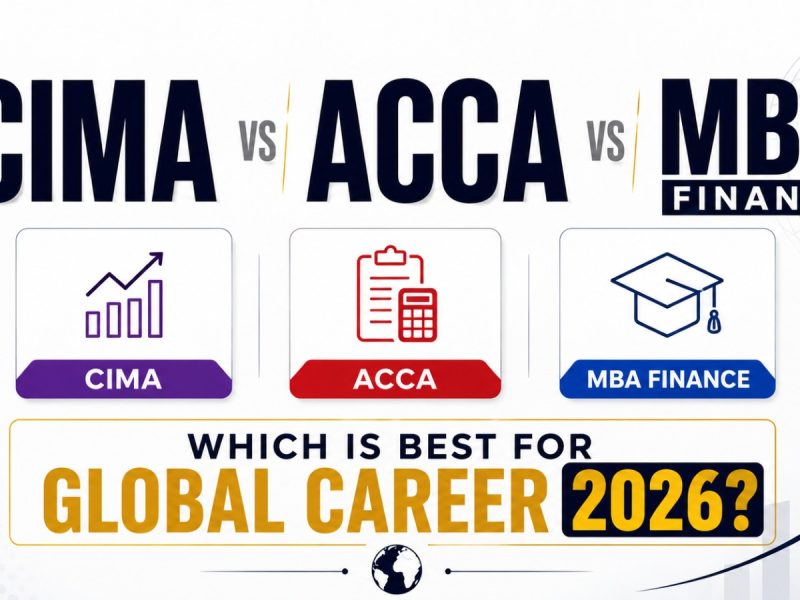 CIMA vs ACCA vs MBA Finance: Which Is Best for Global Career 2026?