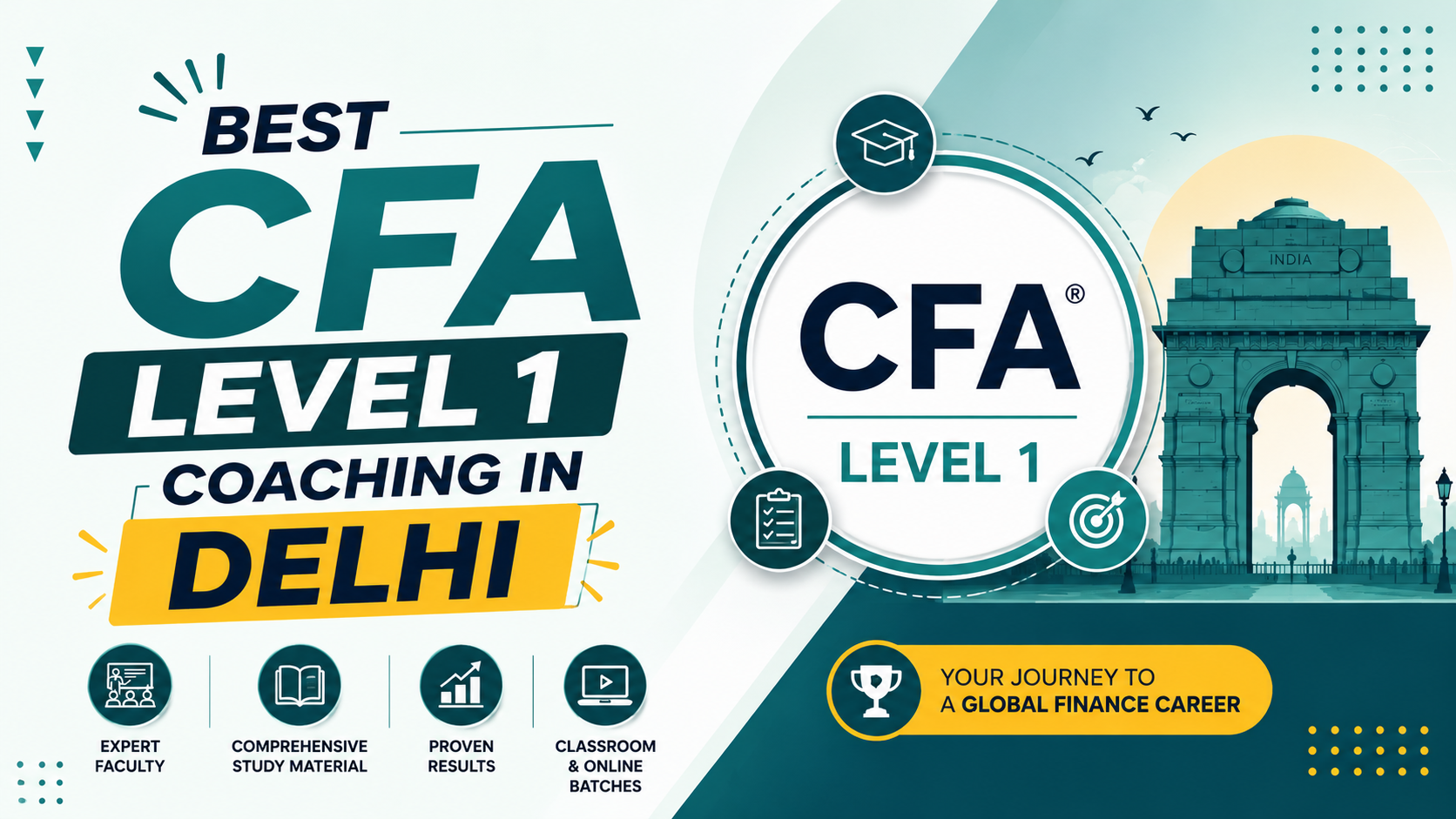 Best CFA Level 1 Coaching in Delhi/NCR 2026 Classroom & Online