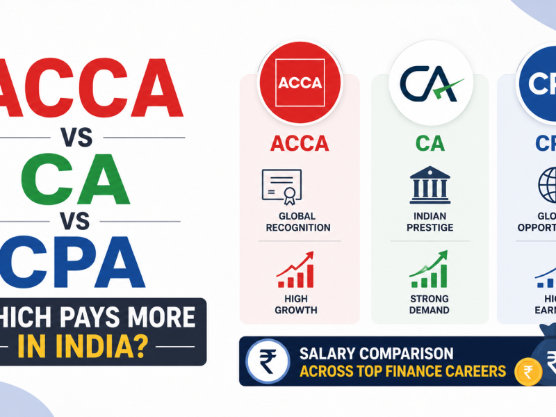 ACCA vs CA vs CPA: Which Global Accounting Qualification Actually Pays More in India?