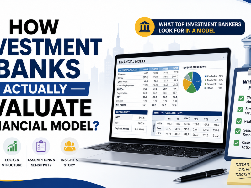 How Investment Banks Actually Evaluate a Financial Model?
