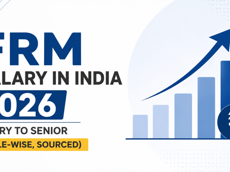 FRM Salary in India 2026: Entry to Senior (Role-wise, Sourced)
