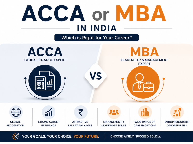 ACCA or MBA in India (2026): Costs, Salaries & How to Decide