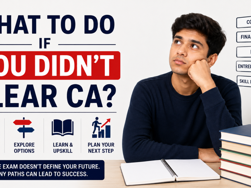 What to Do If You Didn't Clear CA?