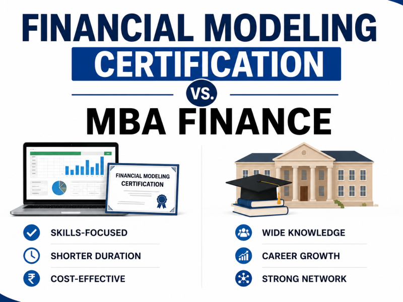 Financial Modeling Certification vs. MBA Finance: A 5-Year Career ROI Comparison