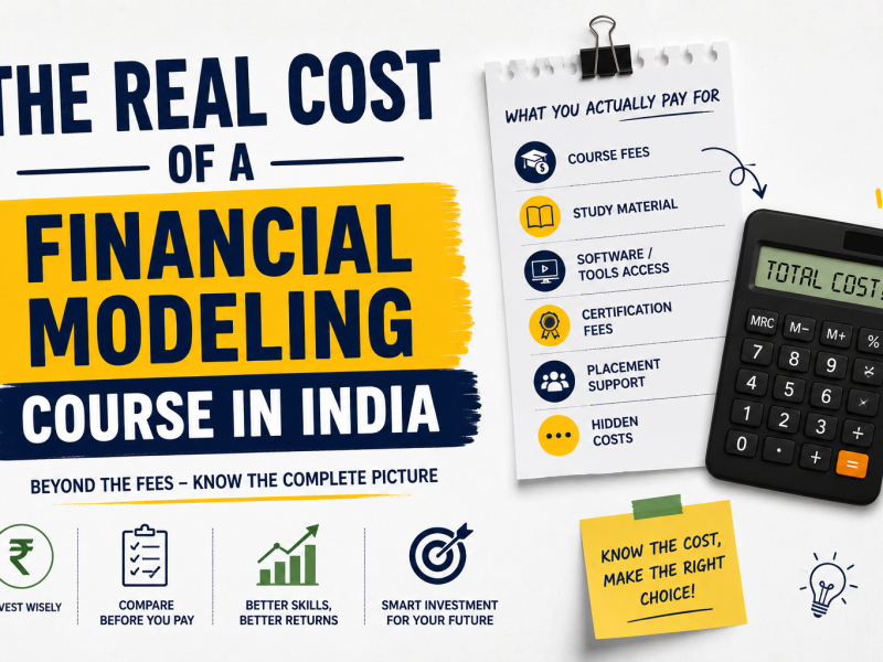 The Real Cost of a Financial Modeling Course in India: Fees, ROI and Payback