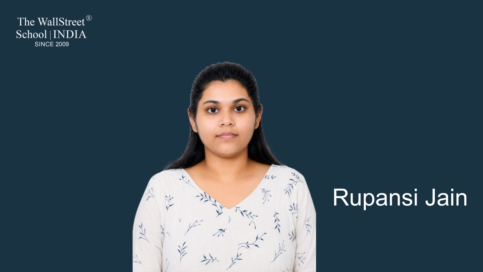 Bridging CFA Theory with Market Reality: The Journey of Rupansi Jain