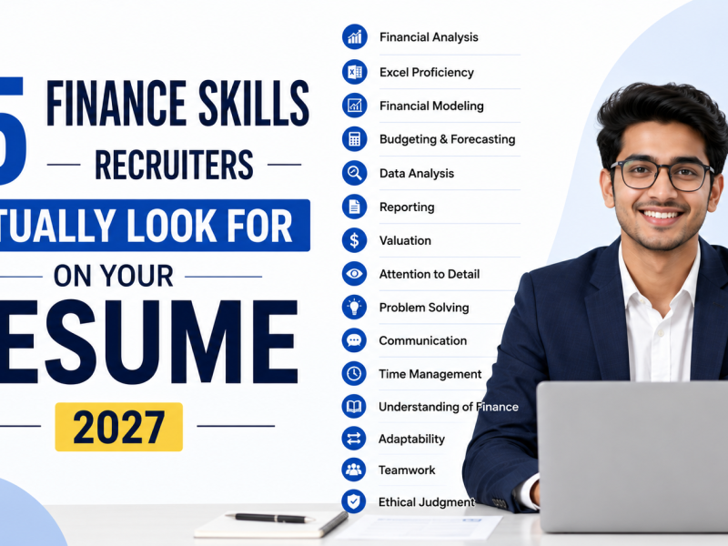 15 Finance Skills Recruiters Actually Look for on Your Resume 2027