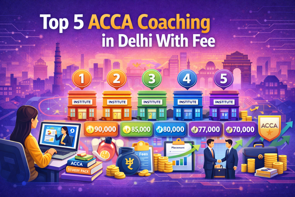 Top 5 ACCA Institutes in Delhi With Fee Structure