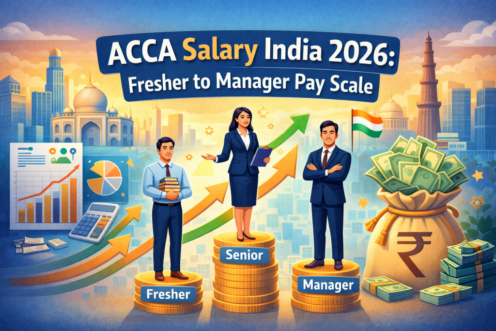 ACCA Salary India 2026: Freshers to Managers Pay Scale Explained