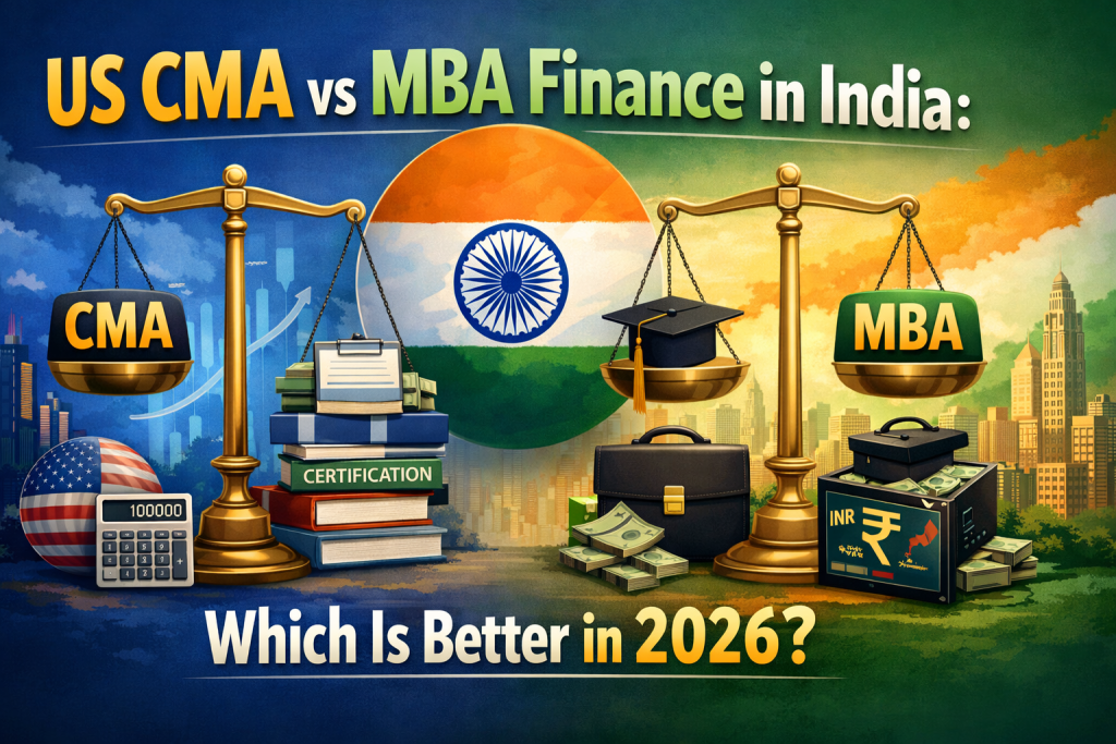 US CMA vs MBA Finance in India: Which Is Better in 2026?