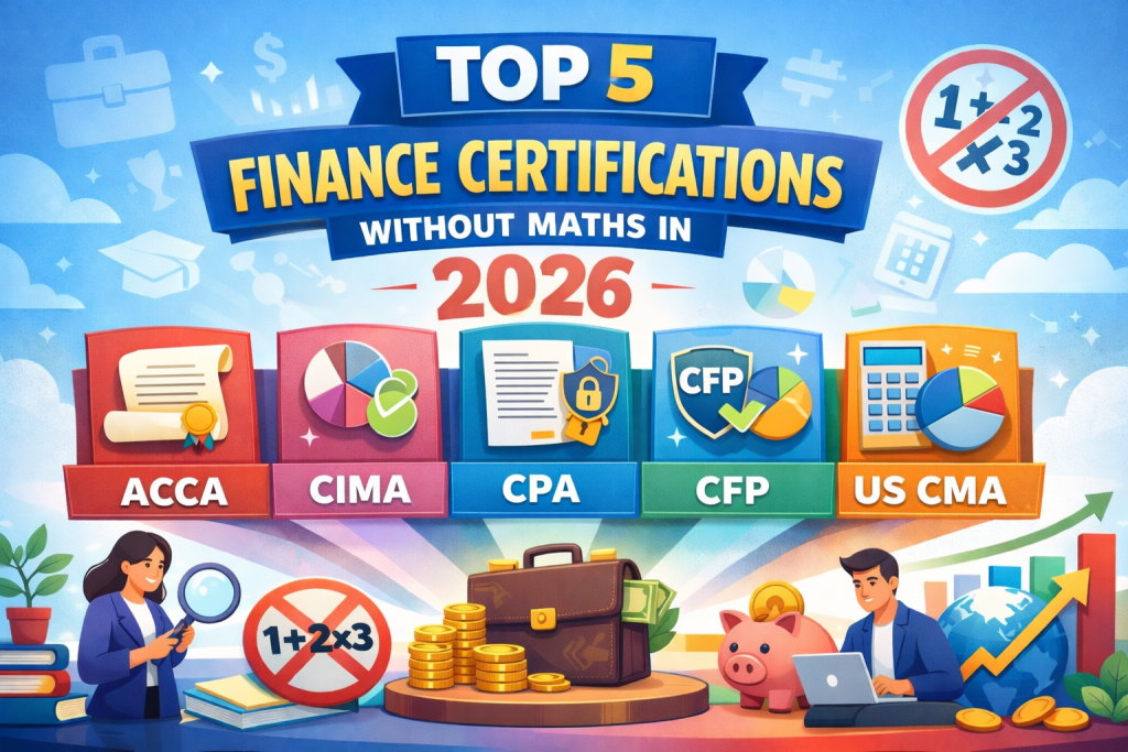 Finance Certifications Without Maths